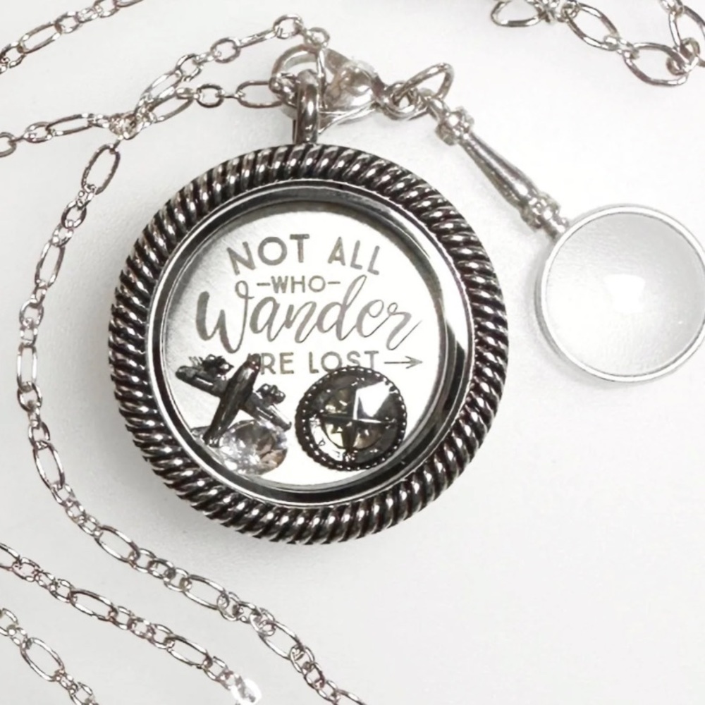 Not All Who Wander Are Lost Plate